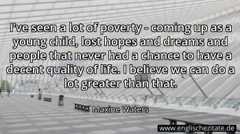 Englisches Zitat von Maxine Waters als Bild