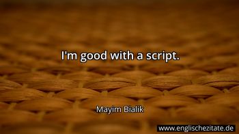 Englisches Zitat von Mayim Bialik als Bild