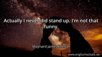 Englisches Zitat von Maynard James Keenan als Bild
