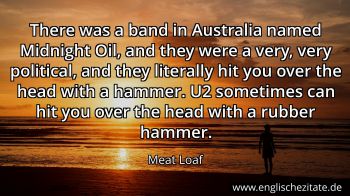 Englisches Zitat von Meat Loaf als Bild