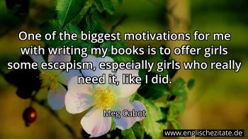 Englisches Zitat von Meg Cabot als Bild