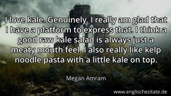 Englisches Zitat von Megan Amram als Bild