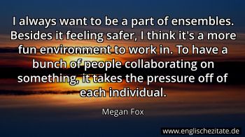 Englisches Zitat von Megan Fox als Bild