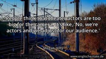 Englisches Zitat von Megan Hilty als Bild