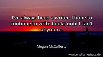 Englisches Zitat von Megan McCafferty als Bild