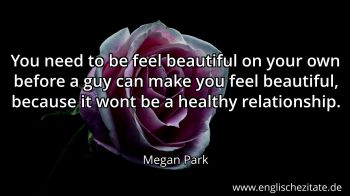 Englisches Zitat von Megan Park als Bild