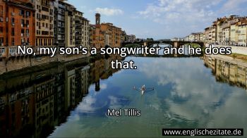 Englisches Zitat von Mel Tillis als Bild
