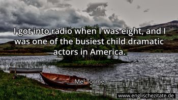 Englisches Zitat von Mel Torme als Bild