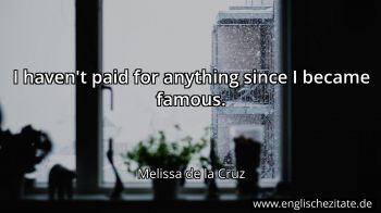Englisches Zitat von Melissa de la Cruz als Bild