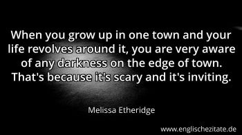 Englisches Zitat von Melissa Etheridge als Bild