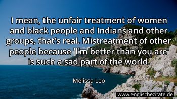 Englisches Zitat von Melissa Leo als Bild