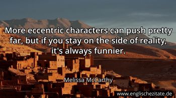 Englisches Zitat von Melissa McCarthy als Bild