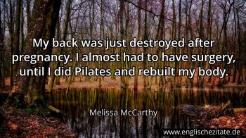 Englisches Zitat von Melissa McCarthy als Bild