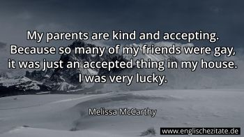 Englisches Zitat von Melissa McCarthy als Bild
