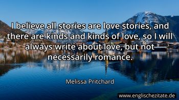Englisches Zitat von Melissa Pritchard als Bild