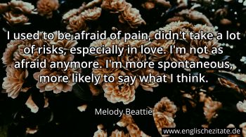 Englisches Zitat von Melody Beattie als Bild