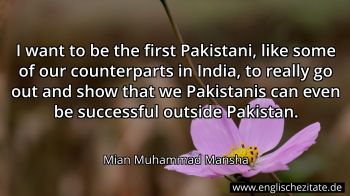 Englisches Zitat von Mian Muhammad Mansha als Bild