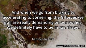 Englisches Zitat von Michael Andretti als Bild
