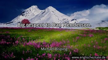 Englisches Zitat von Michael Bisping als Bild
