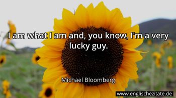 Englisches Zitat von Michael Bloomberg als Bild