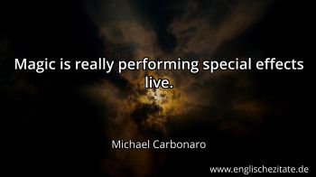 Englisches Zitat von Michael Carbonaro als Bild