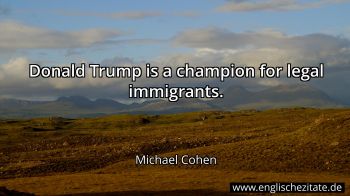 Englisches Zitat von Michael Cohen als Bild