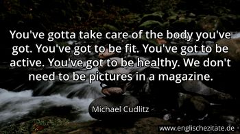 Englisches Zitat von Michael Cudlitz als Bild