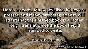Englisches Zitat von Michael Cunningham als Bild