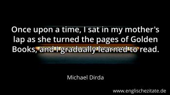 Englisches Zitat von Michael Dirda als Bild