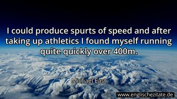 Englisches Zitat von Michael East als Bild