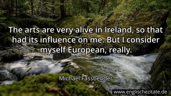 Englisches Zitat von Michael Fassbender als Bild