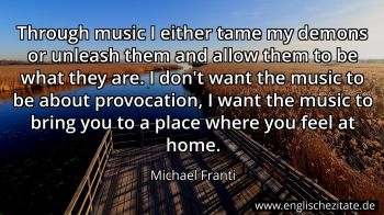 Englisches Zitat von Michael Franti als Bild