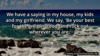 Englisches Zitat von Michael Franti als Bild