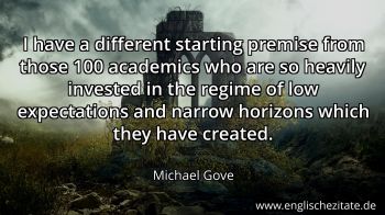 Englisches Zitat von Michael Gove als Bild