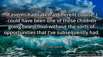 Englisches Zitat von Michael Gove als Bild