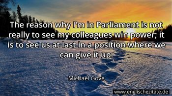 Englisches Zitat von Michael Gove als Bild