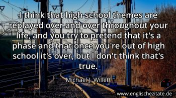 Englisches Zitat von Michael J. Willett als Bild