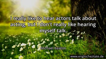 Englisches Zitat von Michael Keaton als Bild