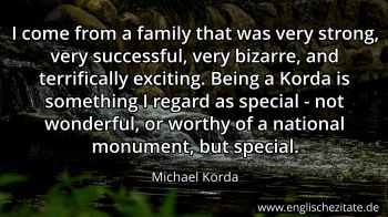 Englisches Zitat von Michael Korda als Bild