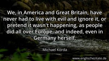 Englisches Zitat von Michael Korda als Bild