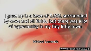 Englisches Zitat von Michael Lomenda als Bild