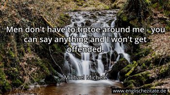 Englisches Zitat von Michael Michele als Bild