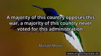 Englisches Zitat von Michael Moore als Bild