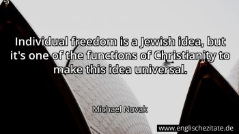 Englisches Zitat von Michael Novak als Bild