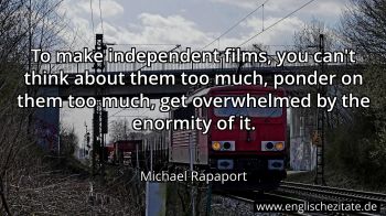 Englisches Zitat von Michael Rapaport als Bild