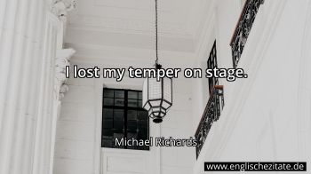 Englisches Zitat von Michael Richards als Bild