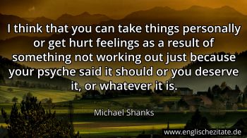 Englisches Zitat von Michael Shanks als Bild