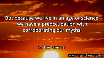 Englisches Zitat von Michael Shermer als Bild