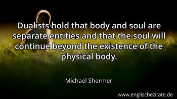 Englisches Zitat von Michael Shermer als Bild