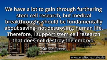 Englisches Zitat von Michael Steele als Bild